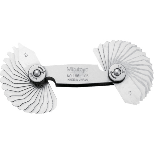 [停产] Mitutoyo Radius Gauge（186-105） RG-S 3