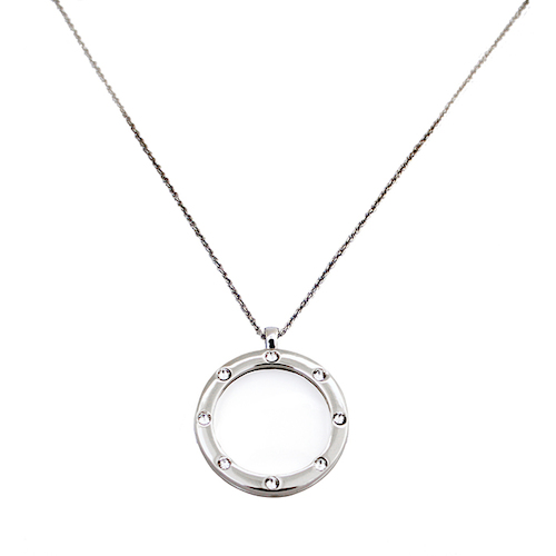 Eschenbach吊坠Grampet Grenzeneight Crystal 3x
阅读放大镜Glaenzen 8 2137-C