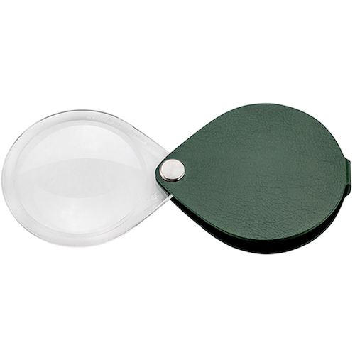 Eschenbach Portable Loupe Handy Loupe圆形橄榄绿色3.5倍
手持式放大镜经典助图 1740-260