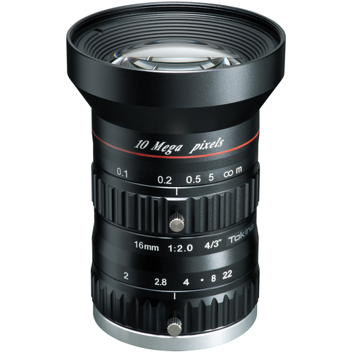 Tokina 4/3型10百万像素兼容手动光圈镜头焦距16mm
手动虹膜镜头 KCM-1620U43MP10