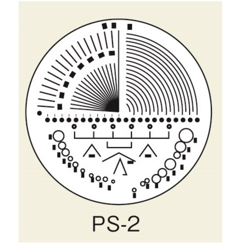 作为刻度放大尺度板15x PS-2 2-192-02