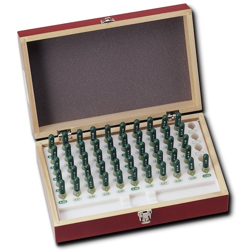 SK碳化物销仪套件，带有柄标签系列 +耐耐受2.50-3.00mm（0.01mm的51件） TAG-2B