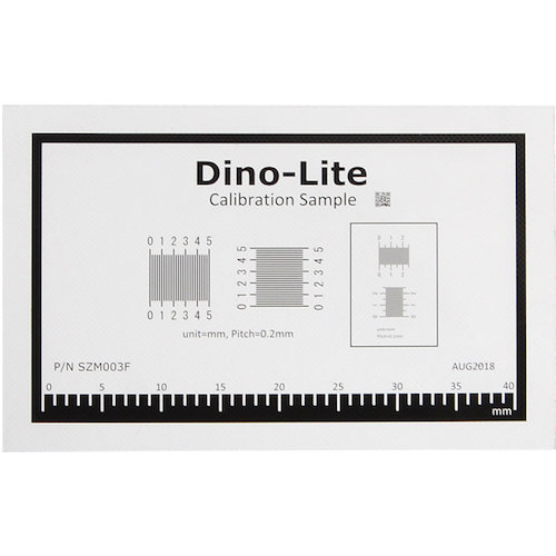 Dino-Lite校准表CS21（音高0.1mm）
校准表CS21音高0.1mm DINOCS21