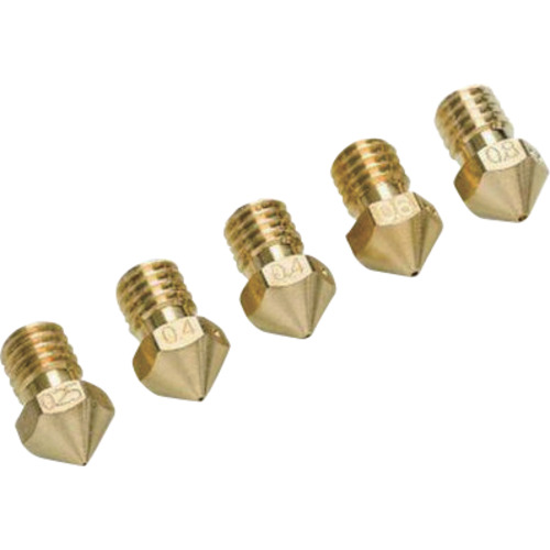 3D打印机喷嘴包品种（1 0.25mm，2 0.4mm，1 0.6mm，1 0.8mm）的Ultramaker替换零件
3D打印机喷嘴包 9528