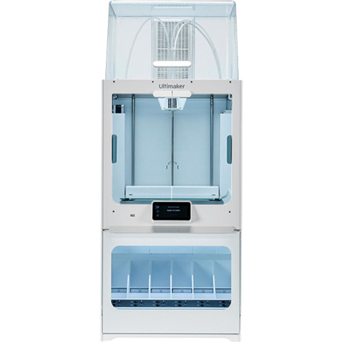Ultramaker 3D打印机S5 Pro Bundle（Air Manager/材料站集）100V热熔化层压方法495 x 585 x 1190
Ultimaker 3D打印机S5PRO捆绑包 218251PBO
