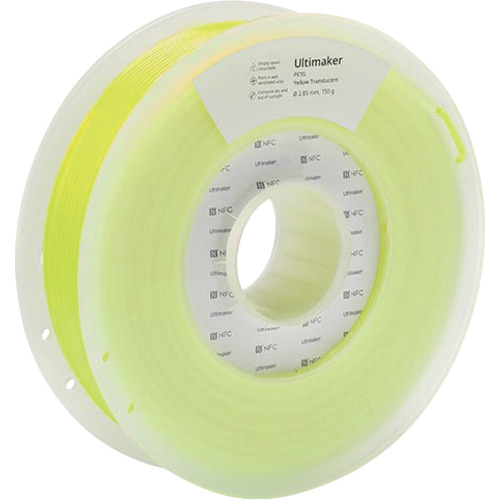 Ultramaker真正的细丝PETG Yellowfluorescent 2.85mm 750g 227342