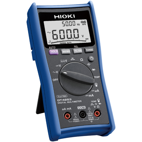 HIOKI数字万用表DT4253，带3个文档
数字万用表 DT4253SYORUI3TENTUKI