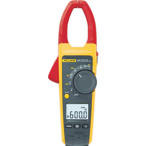 Fluke夹具计（真RMS类型）
true-rms AC/DC夹仪表 375