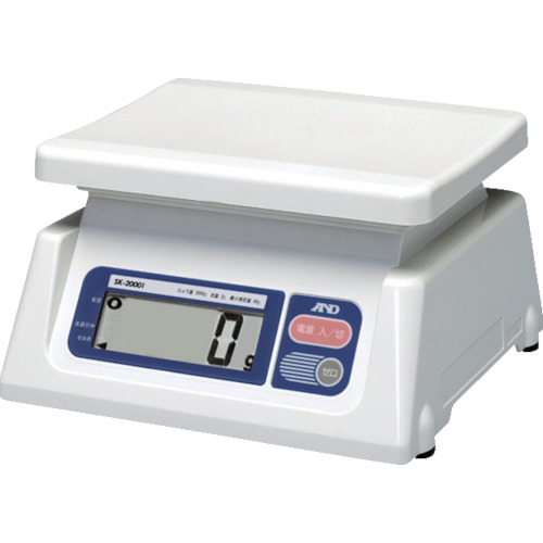 A＆D数字量表（包括认证，第四区）容量2kg
数字规模 SK2000I-A4