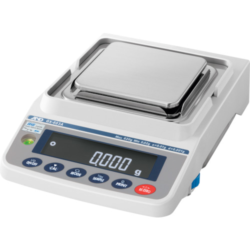 A＆D通用电子平衡，内置重量为620g/0.001g
电子平衡 GX603A