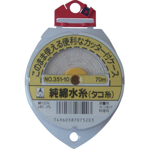 Takumi Case搭配纯棉水线切割机，第10号
纯棉花绳 351-10
