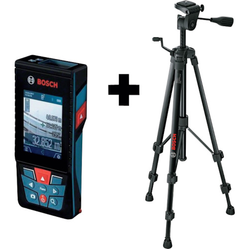 [停止] Bosch Laser Rancefinder与铝三脚架
激光距离计 GLM120CJ