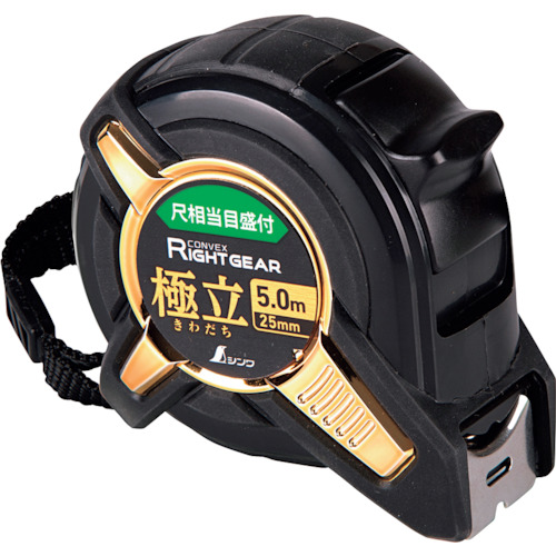 [停产] Shinwa凸出轻型齿轮超级固定25-5.0m，比例等于尺度
胶带测量正确的齿轮Kiwadachi 81020