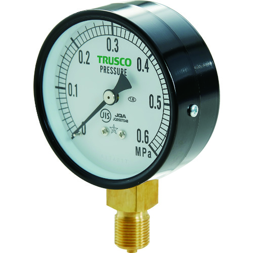 Trusco JIS通用压力表A型A75&phi;压力范围0.0-0.60MPa
多用途压力表模型A支架类型 TPG75-0.6