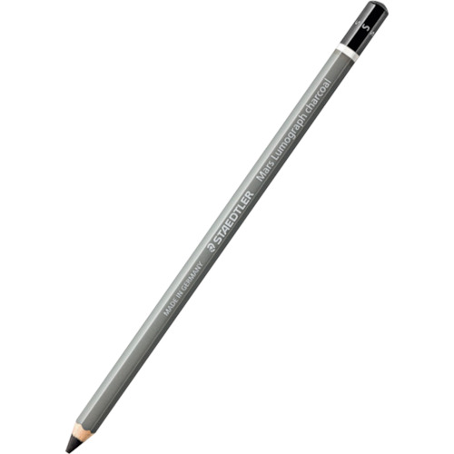 Staedtler 210996）火星木本木炭铅笔软
木炭铅笔火星100％PEFC 100C-S