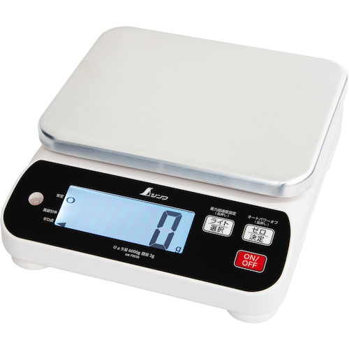 Shinwa数字规模WP 6000G防尘防水防水，用于防止交易以外
数字比例WP 6000 g防尘/防水 70038