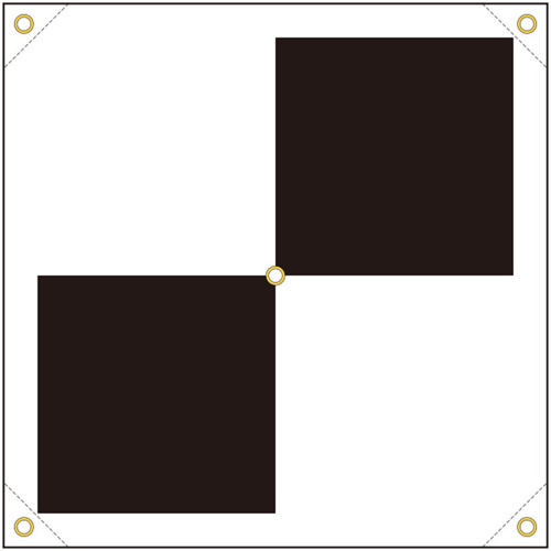单位：无人机测量的防空标志 +类型黑白
无人机测量的防空标志 388-92