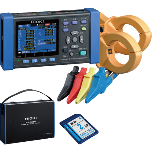 HIOKI夹具电源记录器集
电源记录器集夹具 PW3360-91