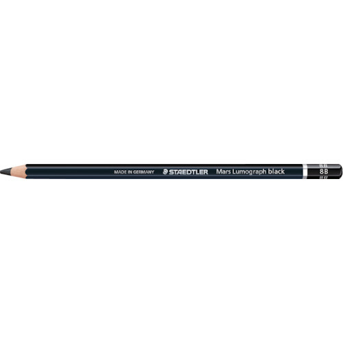 Staedtler 210990）火星射击黑色高质量绘画铅笔8B
铅笔射击黑色100％PEFC 100B-8B