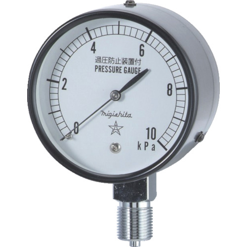 右下　微圧计　ＡＴ３／８&times;７５&times;１０ＫＰＡ　
Tasimeter Model A Stand type CA311-211-10KP