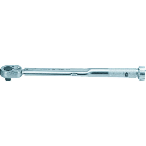 Tonichi扭矩扳手插入角度9.53总长226mm
可调式扭矩扳手 QL25N-MH