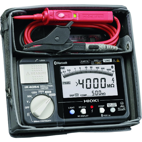 [停产] Hioki数字绝缘电阻器（5范围）IR4054-11包括3个文档
绝缘测试仪 IR4054-11SYORUI3TENTUKI
