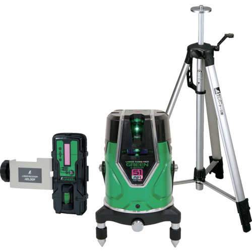 [停止] Shinwa [售罄并停止]激光级别的laser laser robo ren neo esensor51ar接收器/三脚架套装
绿线激光 71616