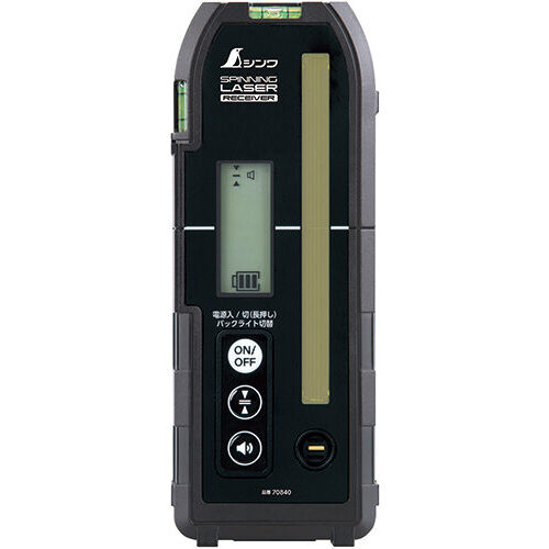 Shinwa接收器旋转激光H-3和HV-3与支架
用固定器旋转激光H-3/HV-3的激光接收器 70840