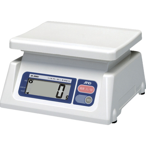 A＆D数字量表（带有第五病房的认证）2kg容量
数字规模 SK2000I-A5