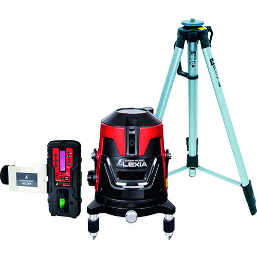 Shinwa Laser Robo Lexia 21红色接收器/三脚架套装 70941