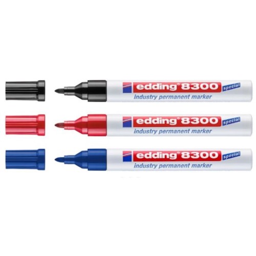 Edding 8300工业石油标记蓝色
8300永久标记 EDD-8300-BL
