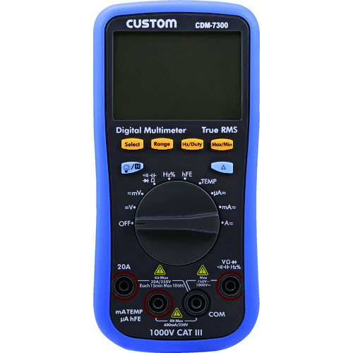定制数字万用表
数字万用表 CDM-7300