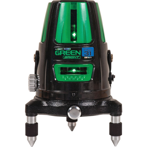 [停产] shinwa [售罄并停止]激光robo green neo31bright垂直，宽度，大矩形和地面墨水
绿线激光 78275