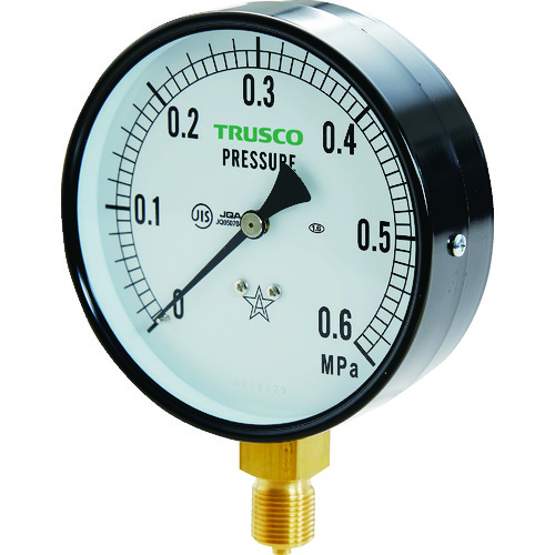 Trusco JIS通用压力表A型A100&phi;压力范围0.0-0.60MPa
多用途压力表模型A支架类型 TPG100-0.6