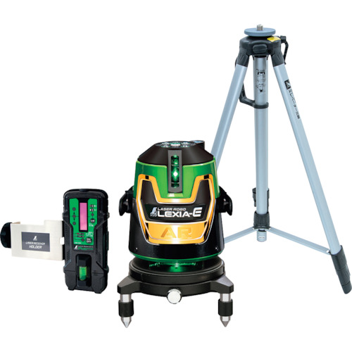 Shinwa Laser Robo Lexia-E 51AR绿色接收器/三脚架套装
激光机器人Lexia-E 51 AR绿色带接收器和三脚架 70897