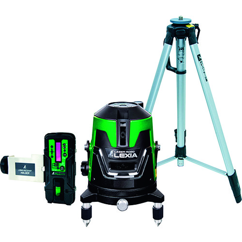 Shinwa Laser Robo Lexia 21p绿色接收器/三脚架套装 70852