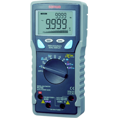 Sanwa数字万用表计算机连接类型
数字万用表 PC700