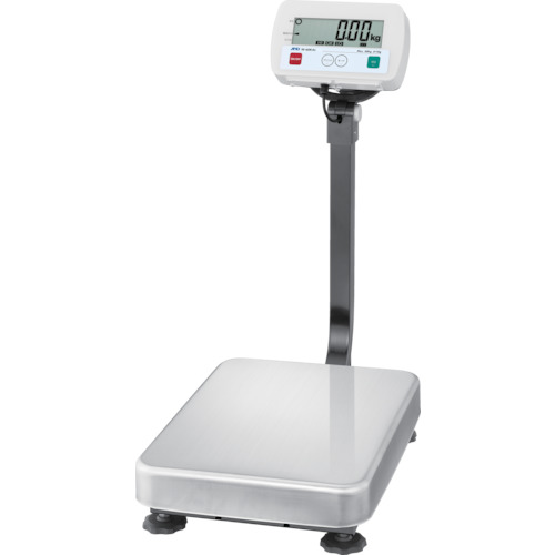 A＆D防尘和防水数字支架量表SE系列（具有杆的集成类型）容量60kg 低显示10G测量锅尺寸W390 x D530mm
防水数字基础规模 SE60KAL
