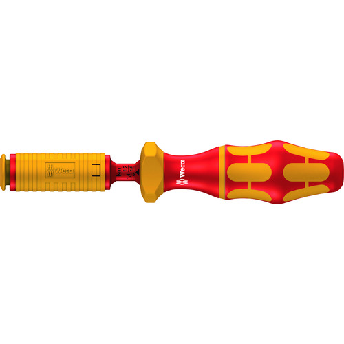 WERA 7444 VDE绝缘扭矩驱动器（预设）1.7-3.5nm
KRAFTFORM可调节扭矩手柄 074757