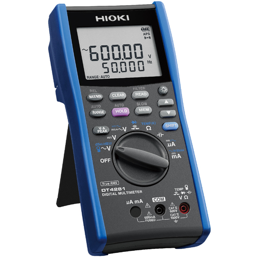 HIOKI数字万用表DT4281，带3个文档
数字万用表 DT4281SYORUI3TENTUKI