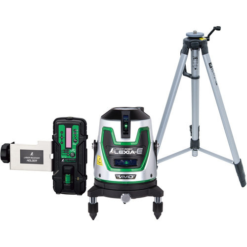 Shinwa Laser Robo Lexia-E生动51绿色接收器/三脚架套装 70899