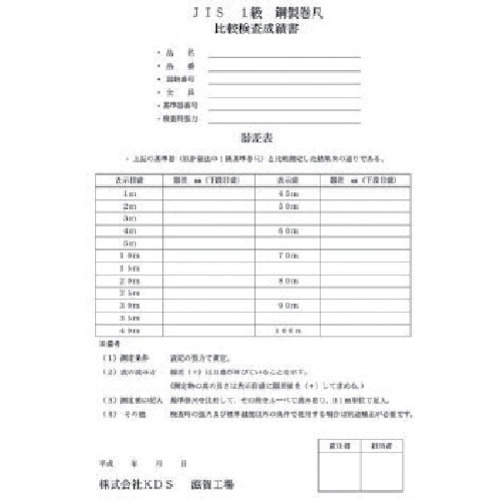KDS仪器差测试费M30M（凸） ISO-M30M