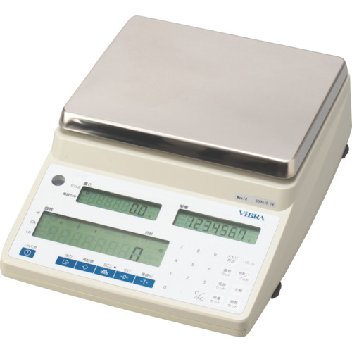 VIBRA CUX6000：计数量表重6kg 小显示0.1g
计数量表 CUX6000