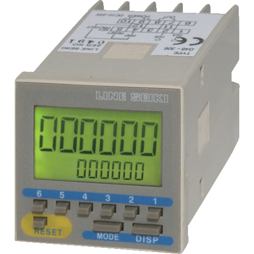 线电子预设计数器6位DC12-24V
电子预设计数器 G48-306CN