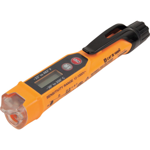 ＫＬＥＩＮ　検电器（交流専用）非接触温度计付　
Non-Contact Voltage Tester with IR Thermometer NCVT4IR