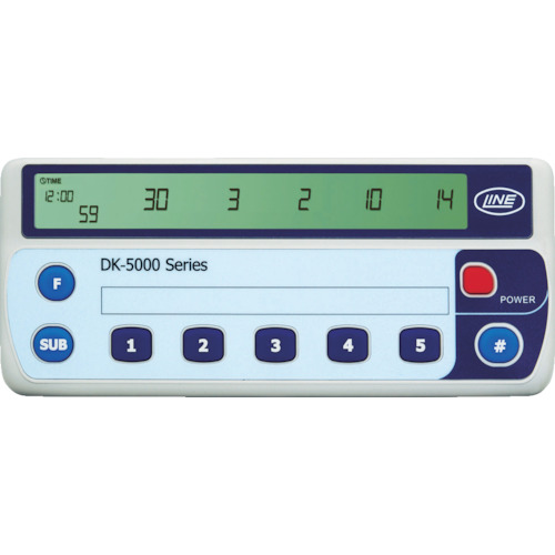 ＬＩＮＥ　电子数取器　５连式　
Electronic tally DK-5005A