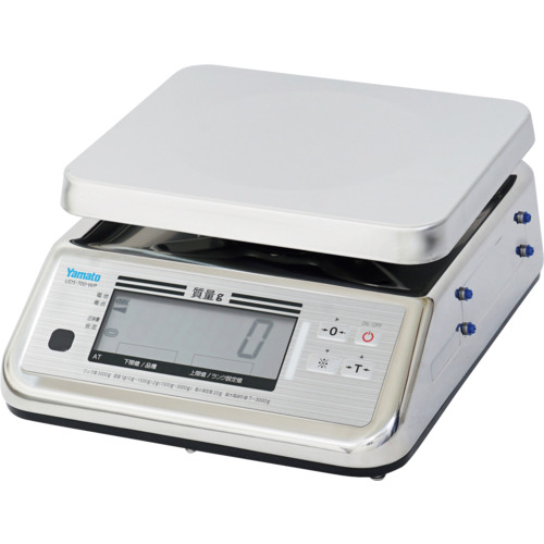 Yamato完全防水的数字顶板尺度UDS-700-WPK-3称重3kg（第7区）
防水便携式数字规模 UDS-700-WPK-3-A7