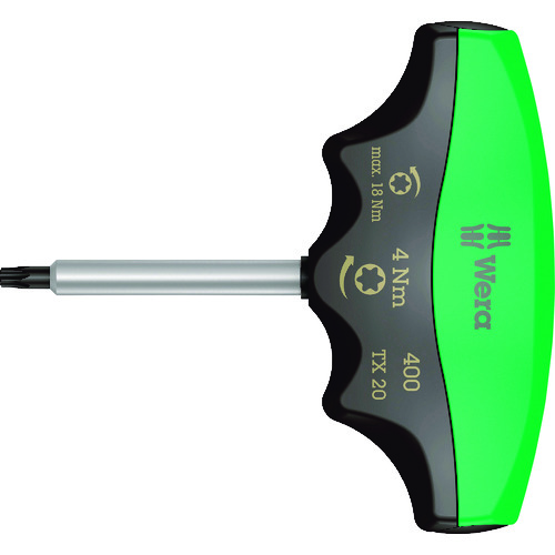 WERA 400扭矩驱动器T型TORX TX20 / 4.0 nm
扭矩指标 005090