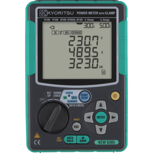 ＫＹＯＲＩＴＳＵ　电力计　
Power Meter KEW6305
