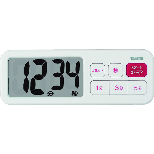 塔尼塔（Tanita）外观大加上计时器TD395WH
数字计时器 TD-395-WH